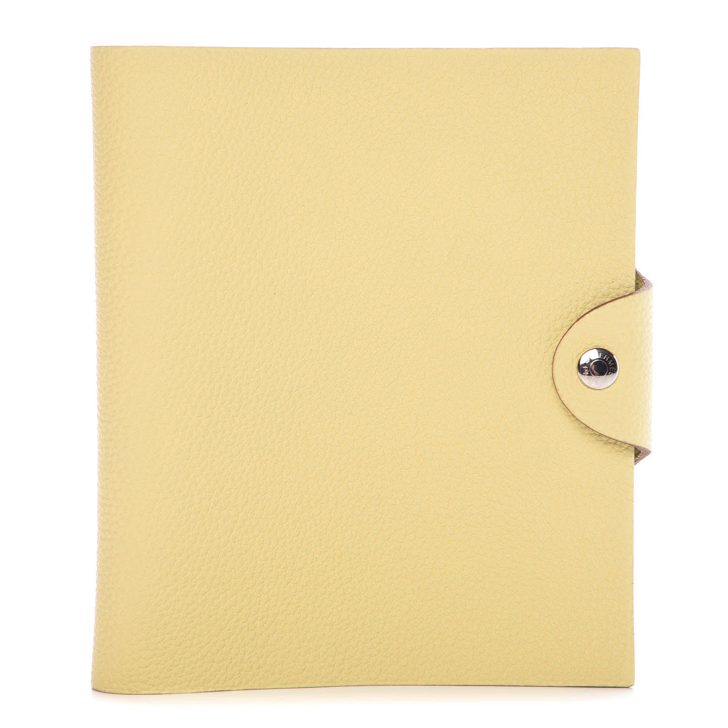 Hermes Togo Ulysse PM Agenda Cover Jaune Poussin 1 of 9