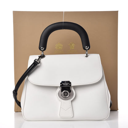 Burberry Trench Calfskin Medium DK88 Top Handle Bag Chalk White 11 of 11