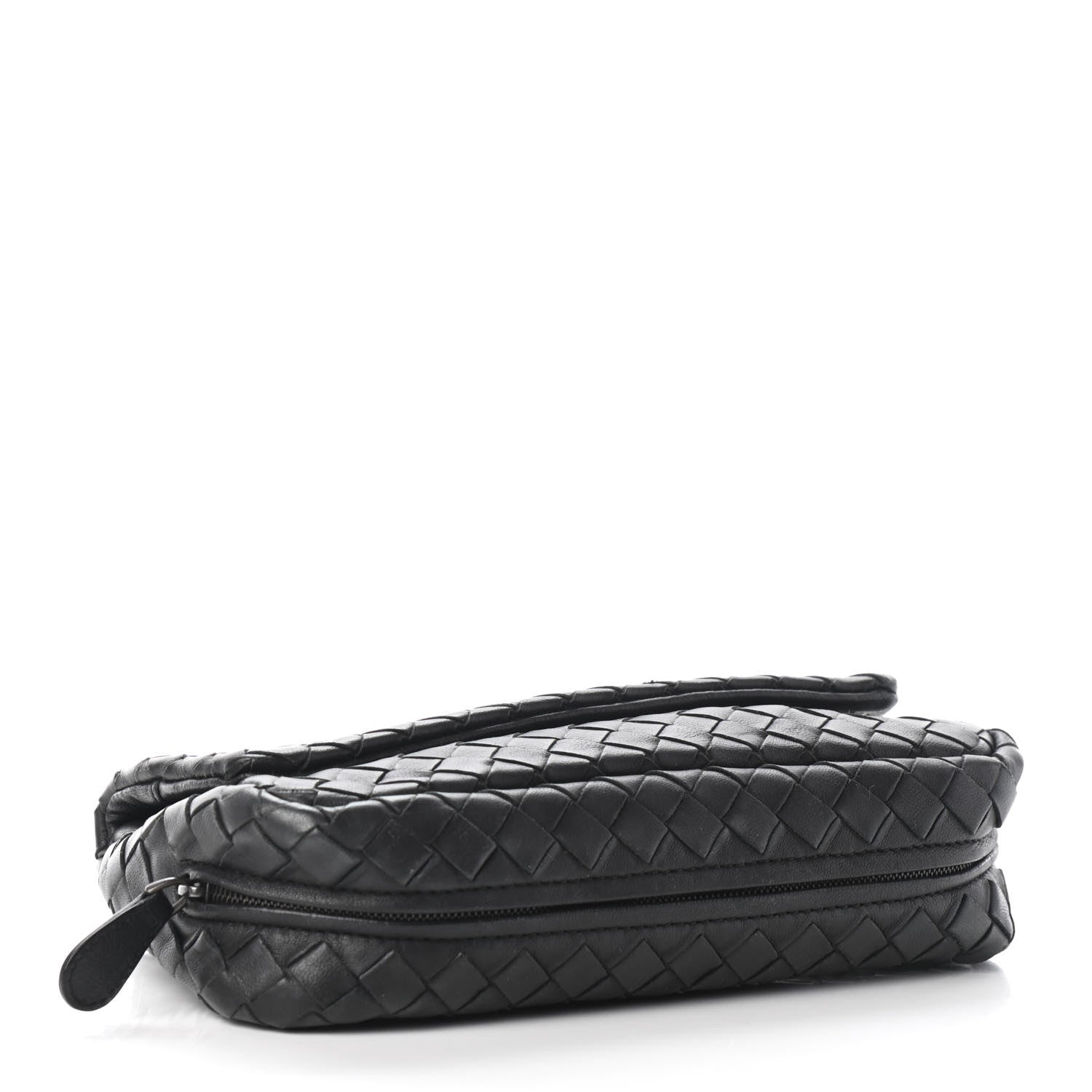 Bottega Veneta Nappa Intrecciato Small Chain Crossbody Black 4 of 10