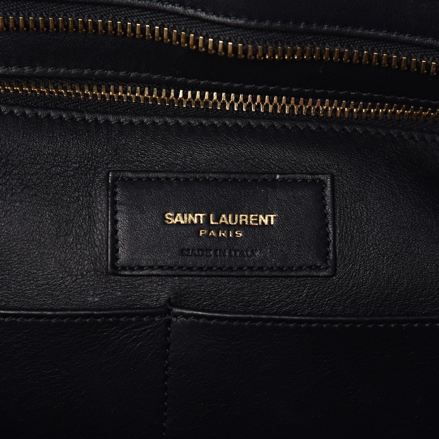 Saint Laurent Calfskin Medium Classic Y Cabas Black 6 of 18