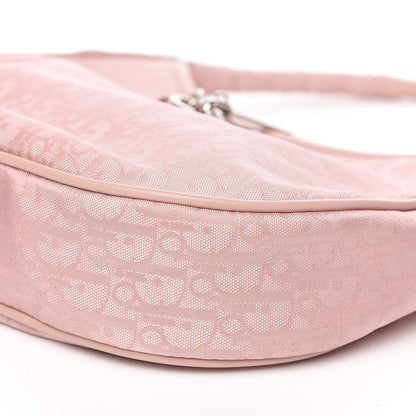 Christian Dior Nylon Monogram Lovely Hobo Rose Clair 9 of 13