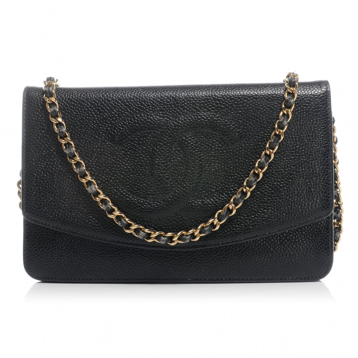Caviar CC Wallet on Chain Black