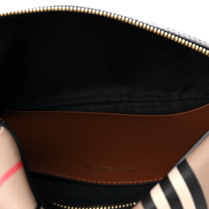Burberry E-Canvas Icon Stripe Sonny Bum Bag Archive Beige 5 of 9