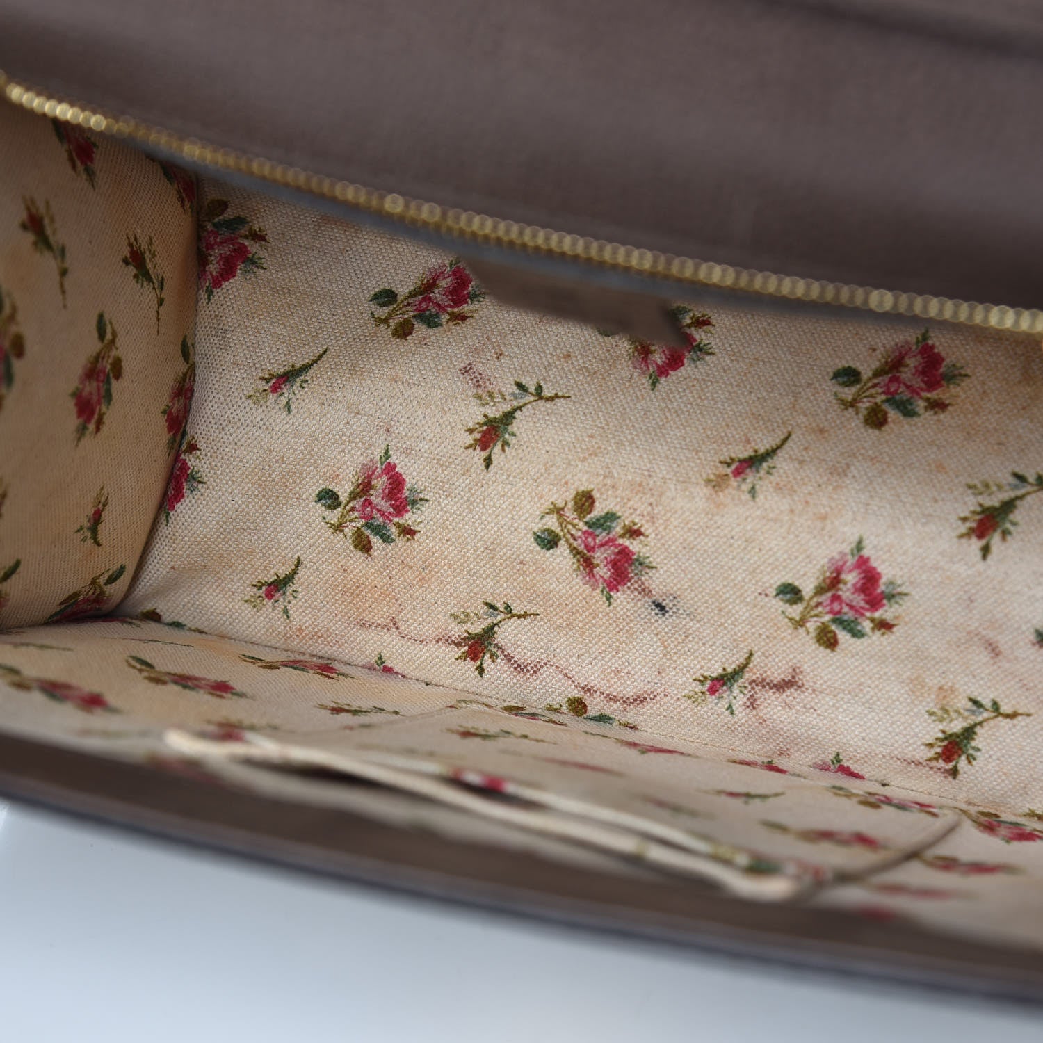 Gucci Calfskin Embroidered Medium Sylvie Top Handle Bag New Acero Multicolor 8 of 14