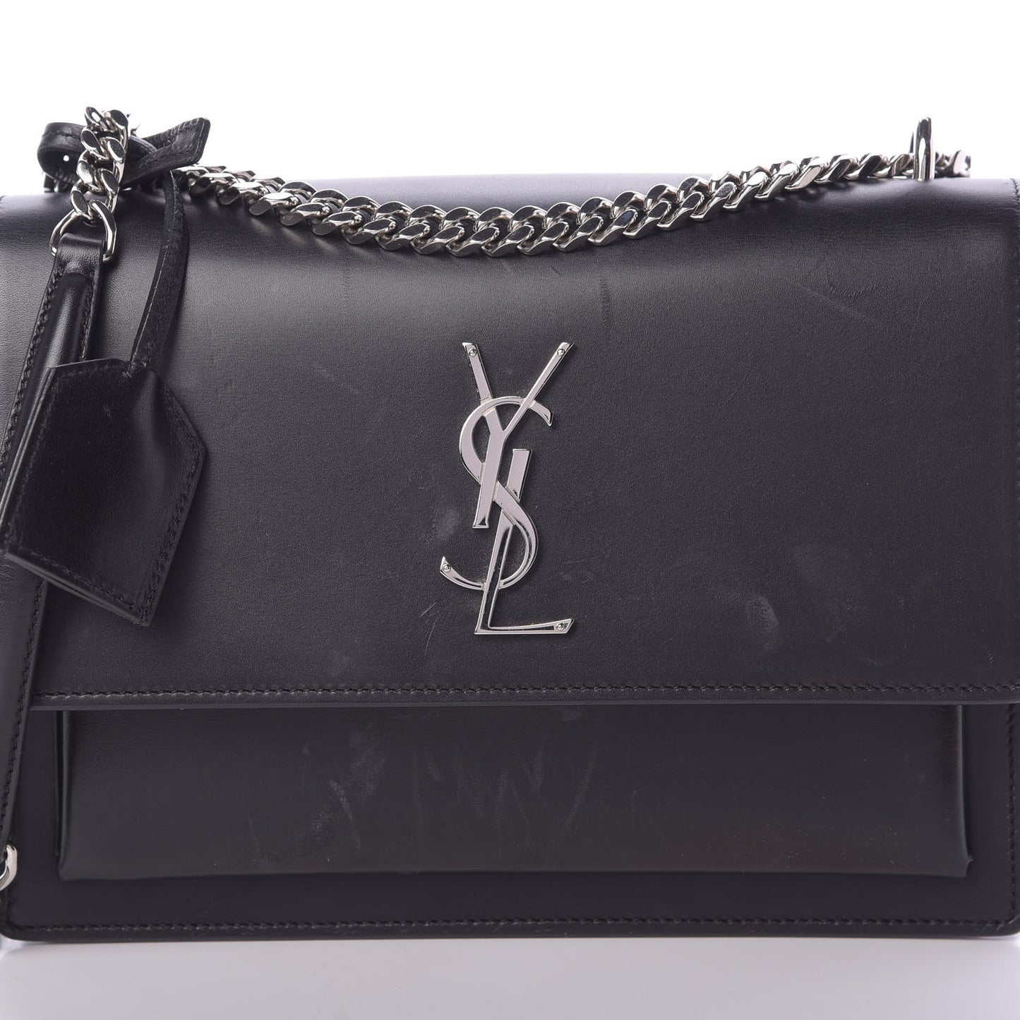 Calfskin Medium Monogram Sunset Black
