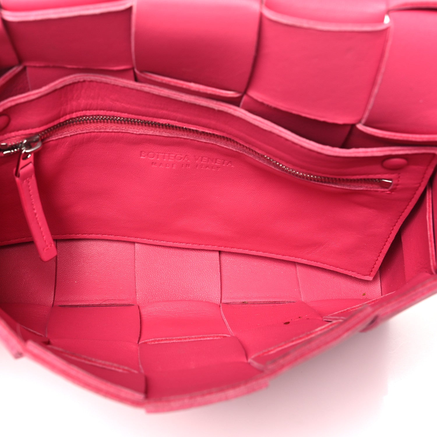 Bottega Veneta Lambskin Maxi Intrecciato Cassette Crossbody Bag Lollipop 5 of 13