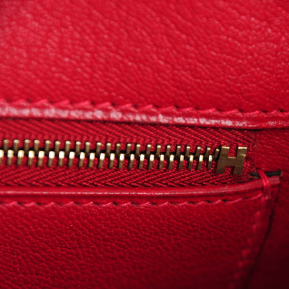 Hermes Box Vibrato Birkin 35 Vert Clair 11 of 24