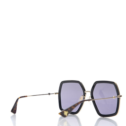 Gucci Acetate Oversize Square Frame GG0106S Sunglasses Black 4 of 8