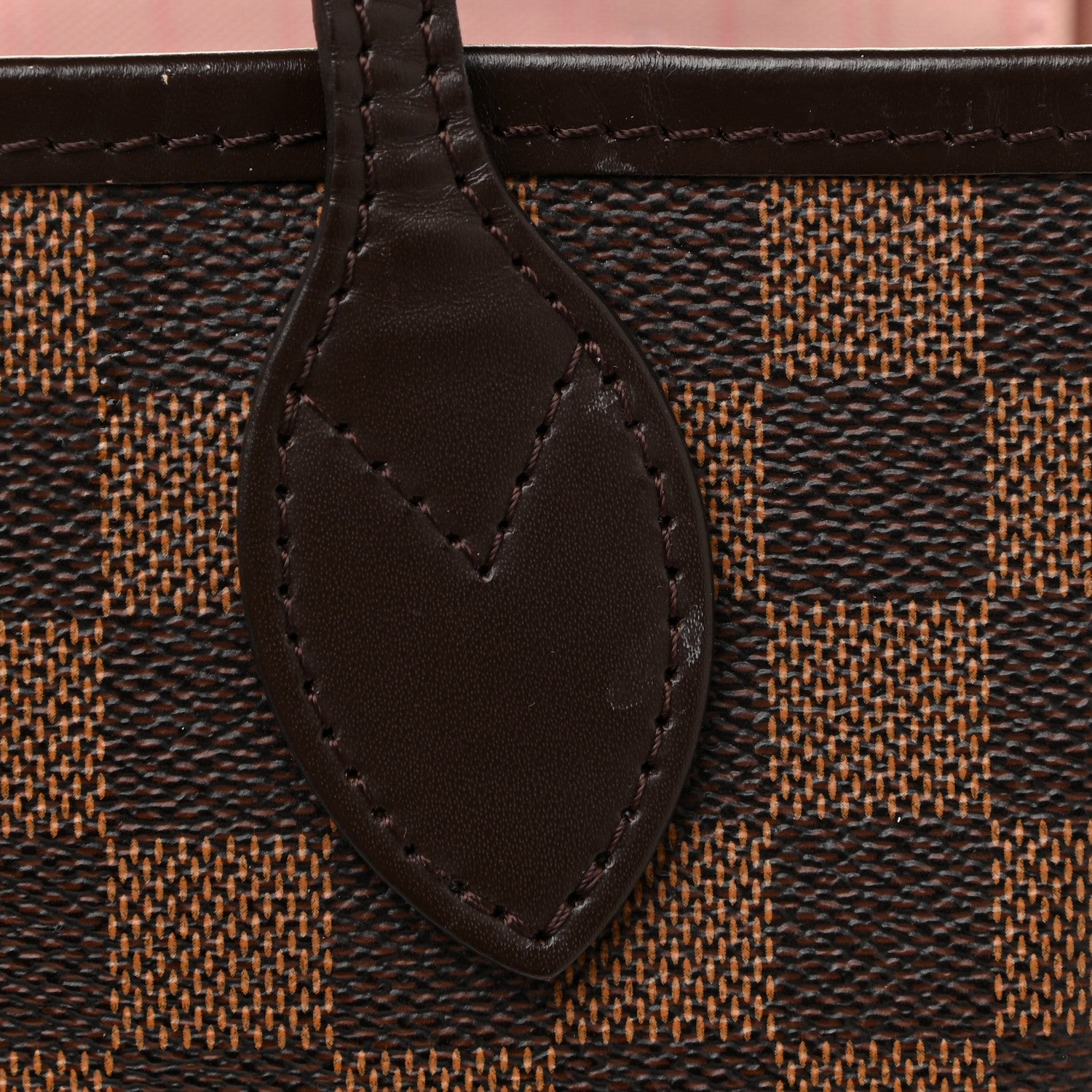 Louis Vuitton Damier Ebene Neo Neverfull MM Rose Ballerine 18 of 23