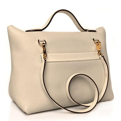 Hermes Taurillon Maurice Swift 24/24 29 Craie Nata Sesame 3 of 12