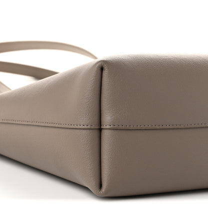 Saint Laurent Calfskin North-South Shopping Tote Dark Beige 10 of 11