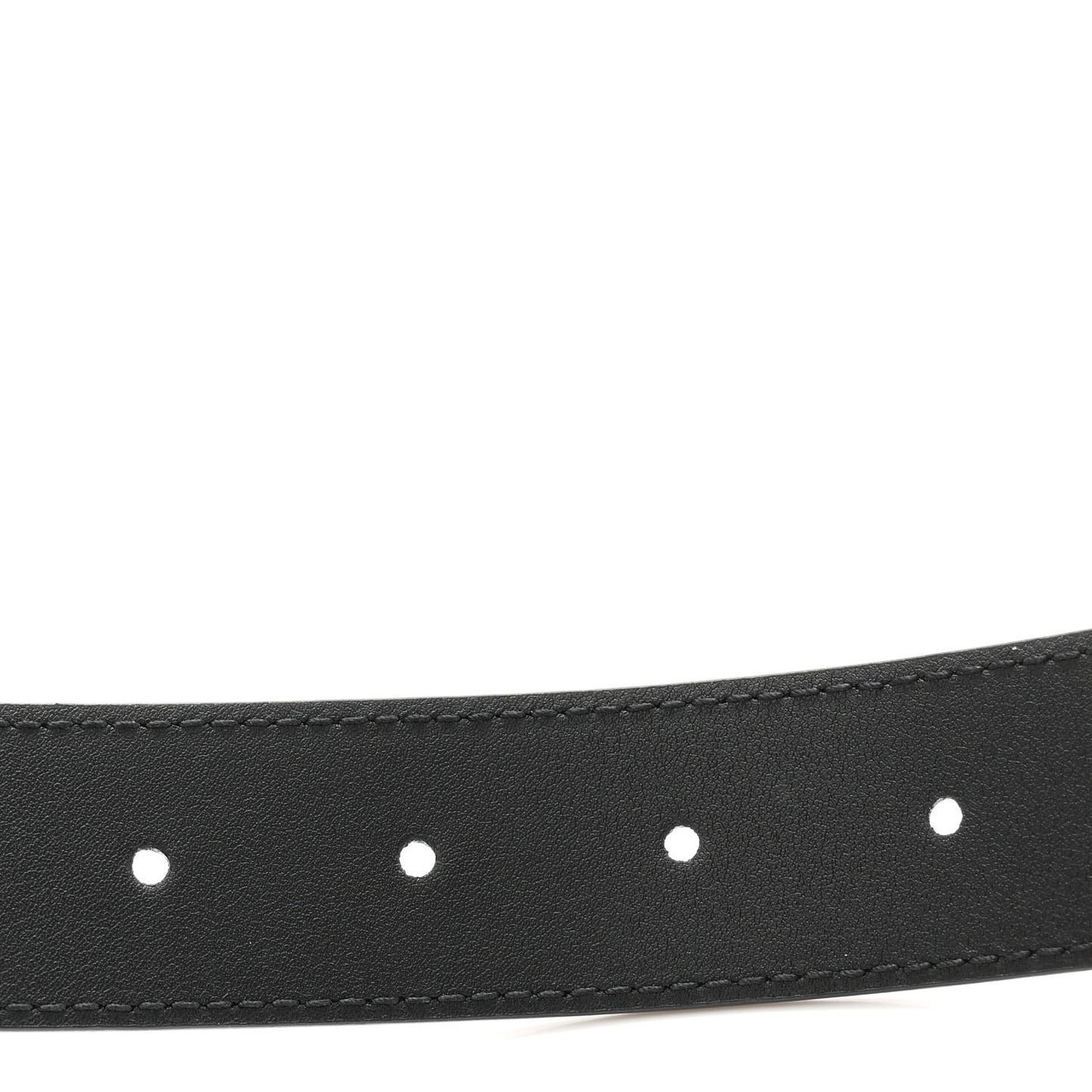 Plutone Calfskin Interlocking G 30mm Belt 120 48 Belt Black
