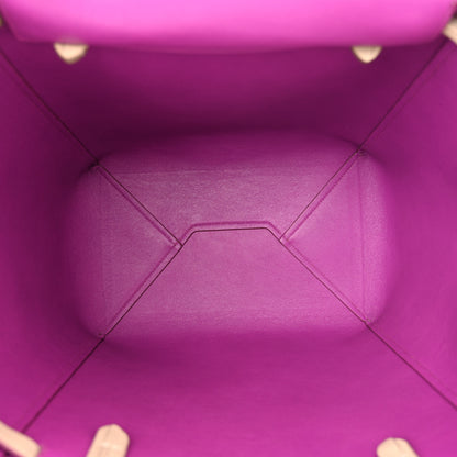 Celine Smooth Calfskin Small Tassel Cabas Phantom Dune Magenta 5 of 10