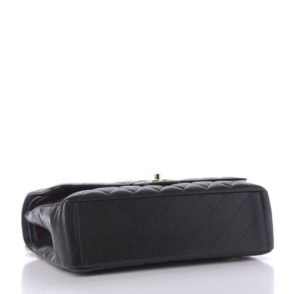 Chanel Caviar Quilted Maxi Double Flap Black 4 of 9