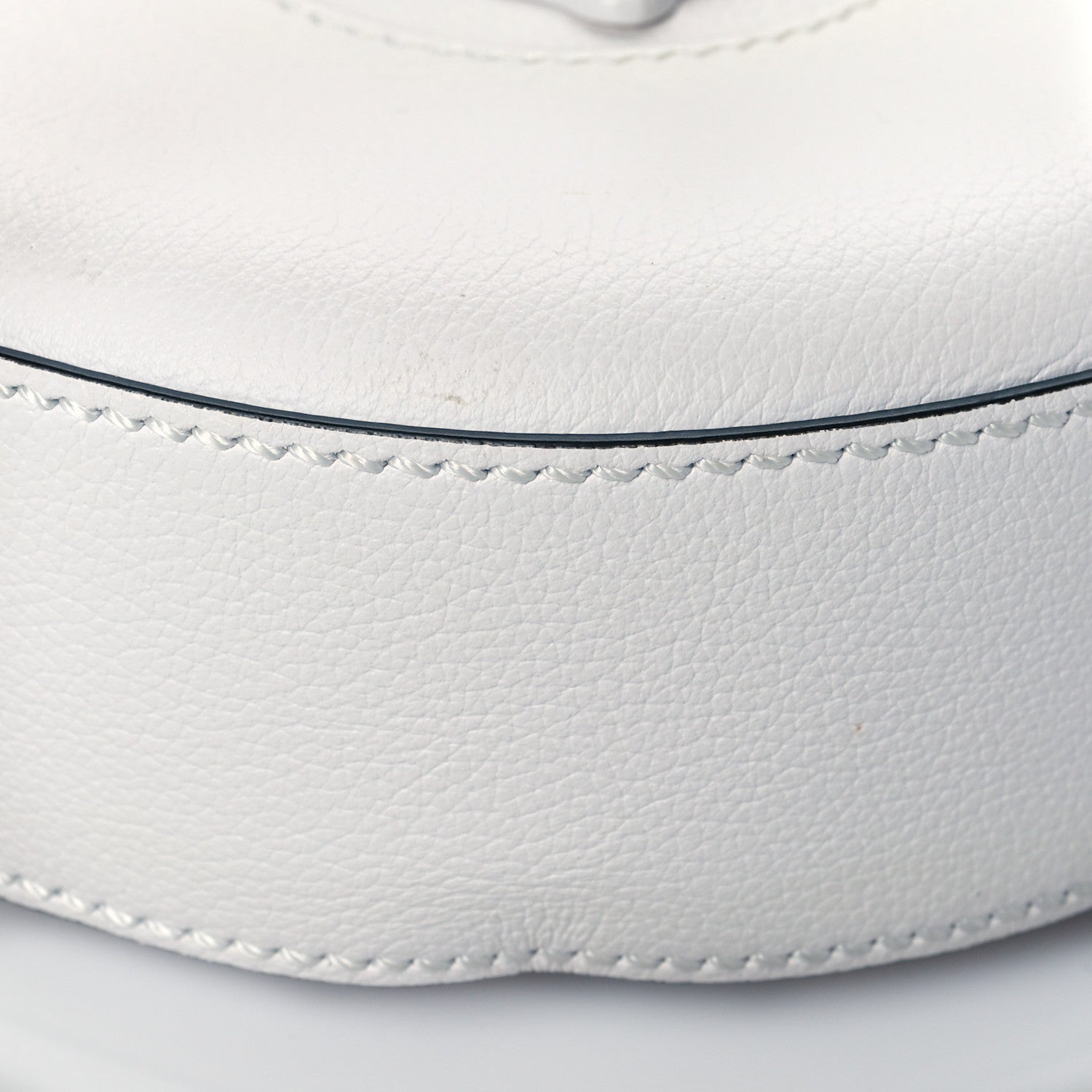 Versace Calfskin La Medusa Round Camera Bag White 8 of 9