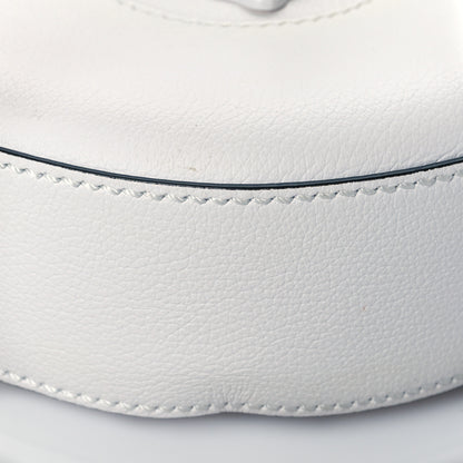 Versace Calfskin La Medusa Round Camera Bag White 8 of 9