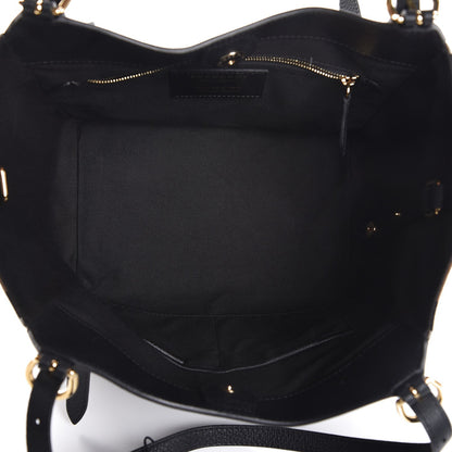 Burberry Grainy Calfskin House Check Small Canterbury Black 5 of 9