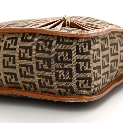 Fendi Zucchino Crossbody Messenger Panna Cuoio 9 of 16