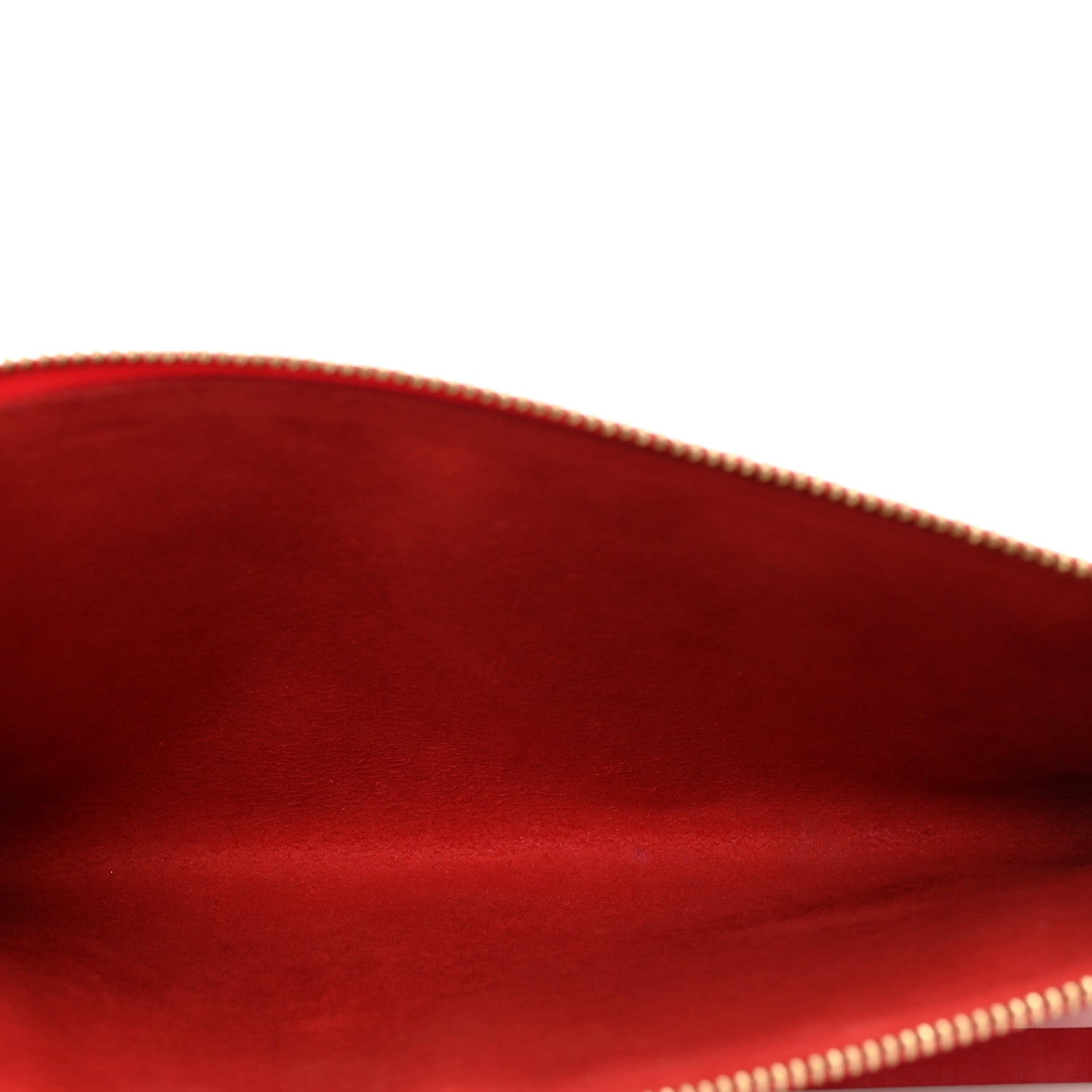 Louis Vuitton Epi Pochette Accessories 24 Castillan Red 5 of 7