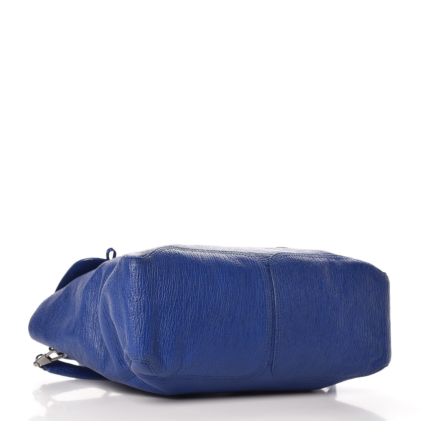 3.1 Textured Calfskin Large Pashli Satchel Cobalt