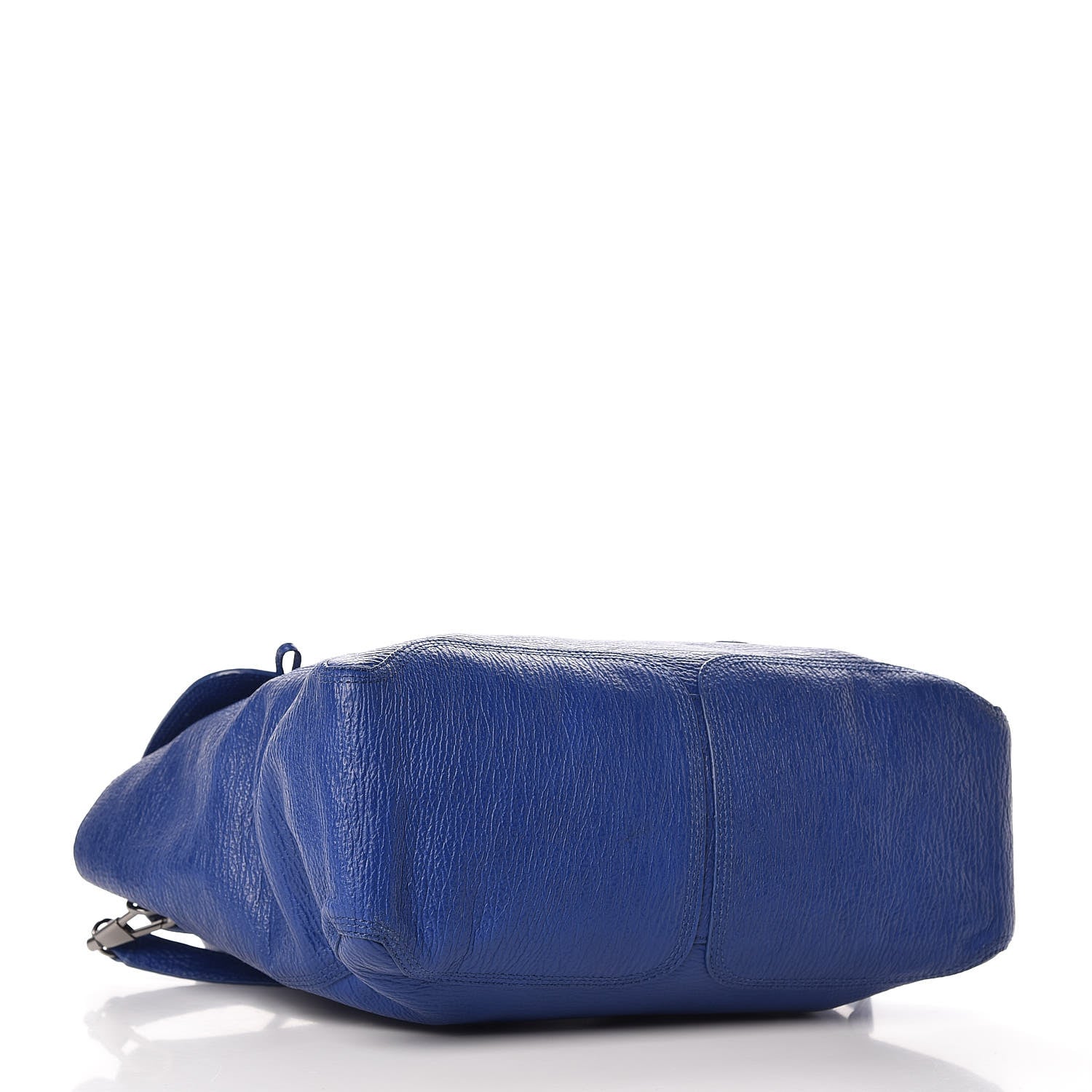 3.1 Phillip Lim 3.1 Textured Calfskin Large Pashli Satchel Cobalt 4 of 10