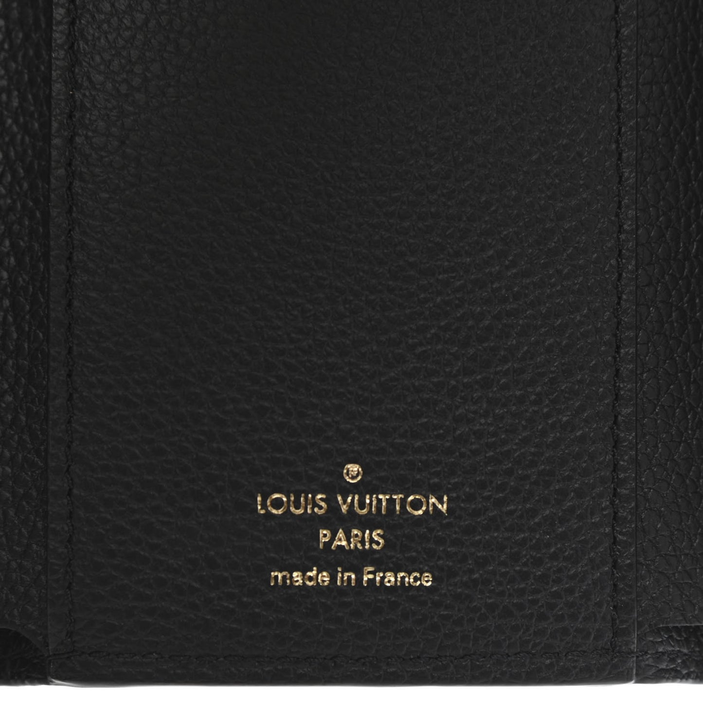 Empreinte Monogram Giant Victorine Wallet Black Beige