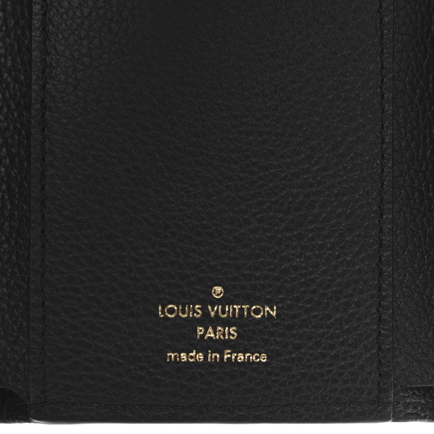 Louis Vuitton Empreinte Monogram Giant Victorine Wallet Black Beige 6 of 7
