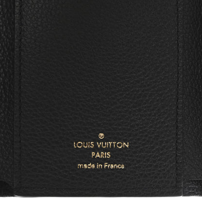 Louis Vuitton Empreinte Monogram Giant Victorine Wallet Black Beige 6 of 7