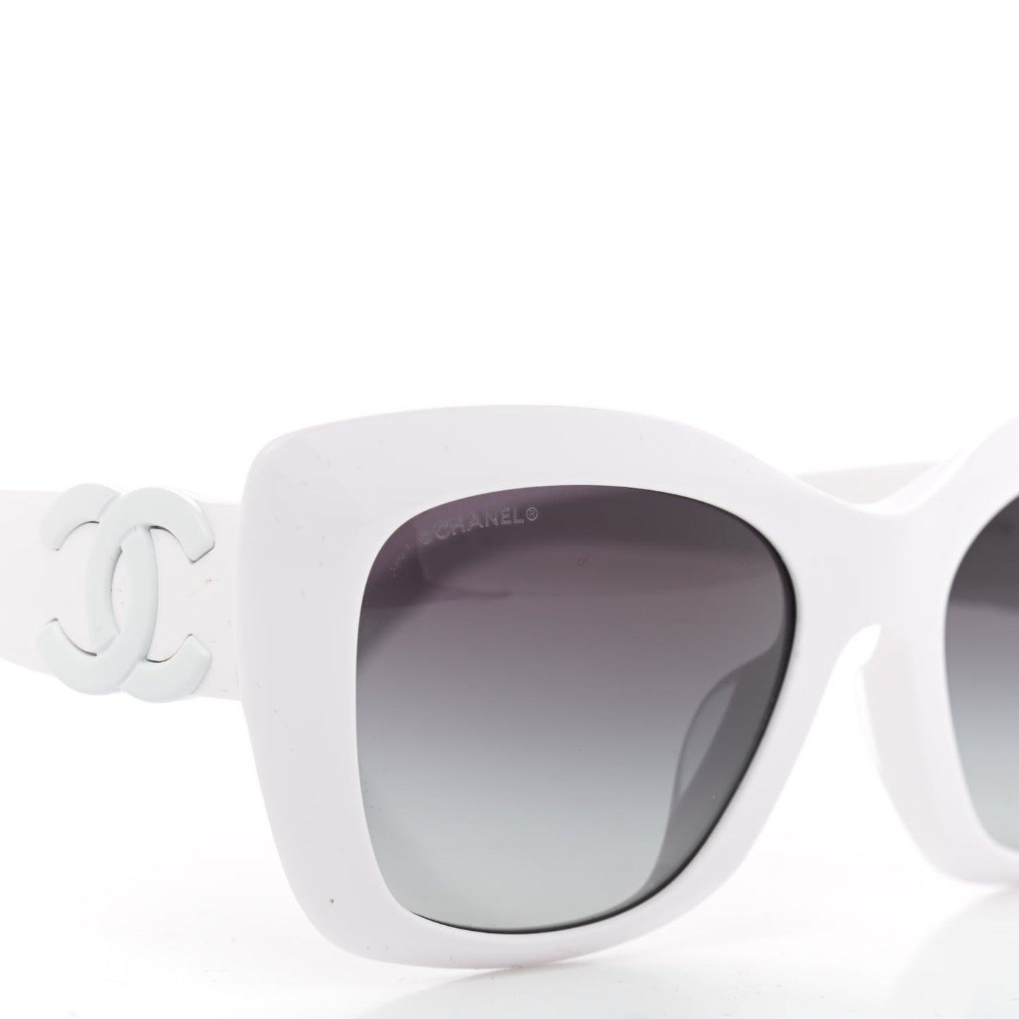 Acetate Square Sunglasses 71391 White