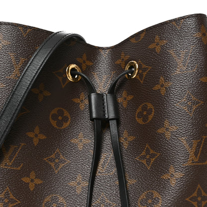 Louis Vuitton Monogram Neonoe MM Black 7 of 9
