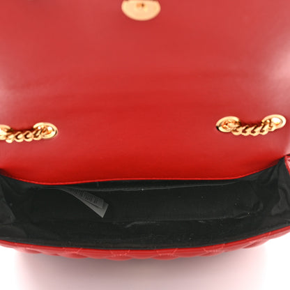 Versace Nappa Quilted Medusa Chain Crossbody Red 5 of 9