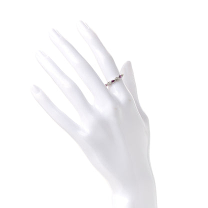 Tiffany Platinum Diamond Pink Sapphire Jazz Swing Ring 48 4.5 2 of 5