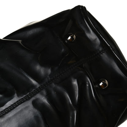 Valentino Garavani Patent Bow Hobo Black 16 of 18