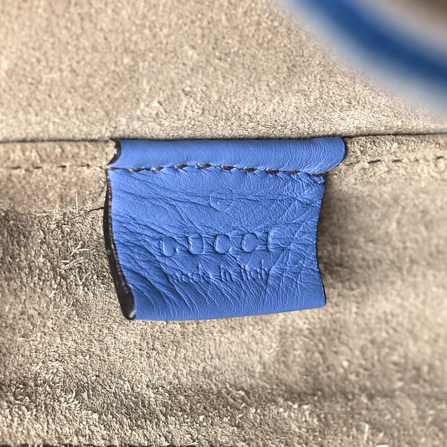 Soft Suede Small Jackie Shoulder Bag Cerulean Blue