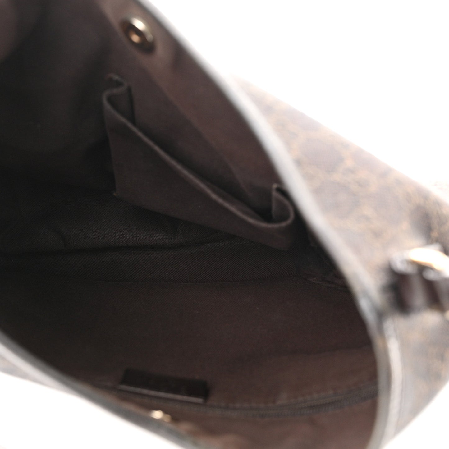 Monogram Medium New Britt Hobo Dark Brown