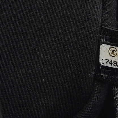 Chanel Calfskin Perforated Up In The Air Tote Black 7 of 14