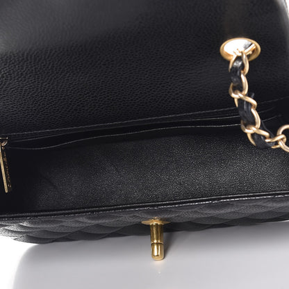 Chanel Caviar Quilted Mini Rectangular Flap Black 5 of 8