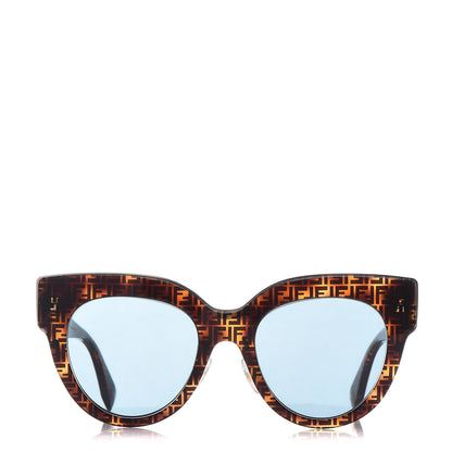 Fendi Acetate F is Fendi FF Cat Eye Sunglasses FF 0360/G/S Havana 2 of 8