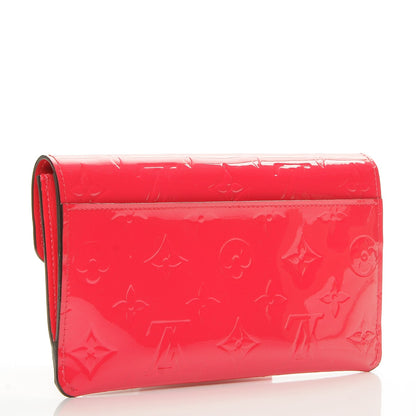 Louis Vuitton Vernis Jeanne Wallet Hot Pink 3 of 6