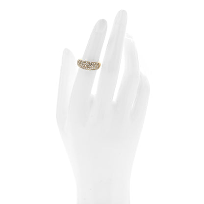 Parker & West by FASHIONPHILE 18K Yellow Gold Diamond 1.00ctw Paved Dome Ring 50 5.25 2 of 10