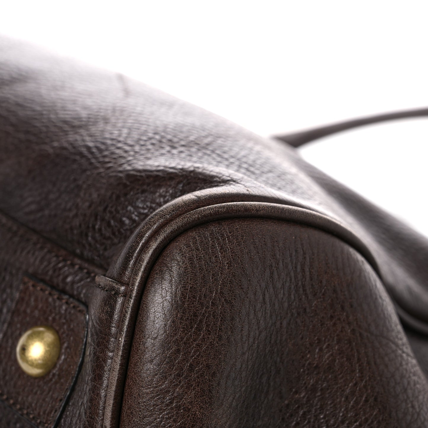 Natural Leather Bayswater Tote Chocolate