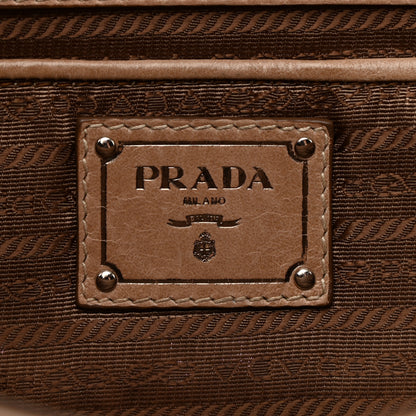 Prada Vitello Shine Turnlock Flap Clutch 6 of 13