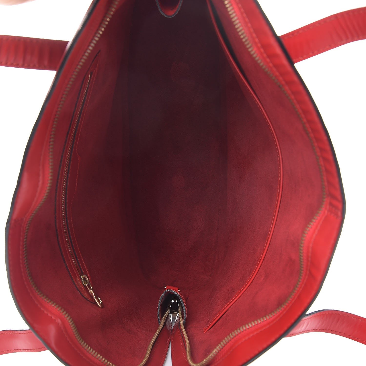 Louis Vuitton Epi Lussac Castillan Red 5 of 10