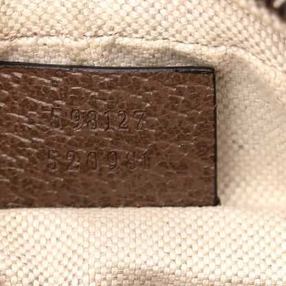 Gucci GG Supreme Monogram Web Mini Ophidia Messenger Brown 7 of 12