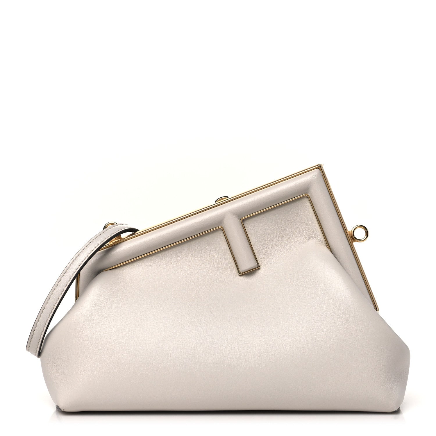 Fendi Shiny Nappa Small Fendi First Ghiaia 1 of 10