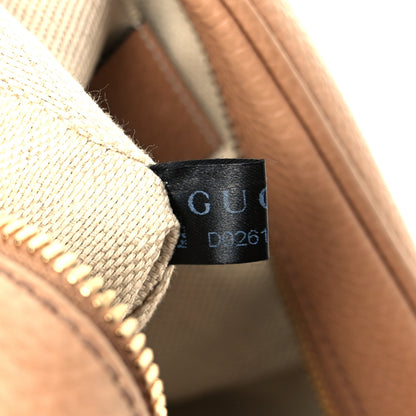 Gucci Pebbled Calfskin Small Soho Disco Bag Camelia 8 of 12