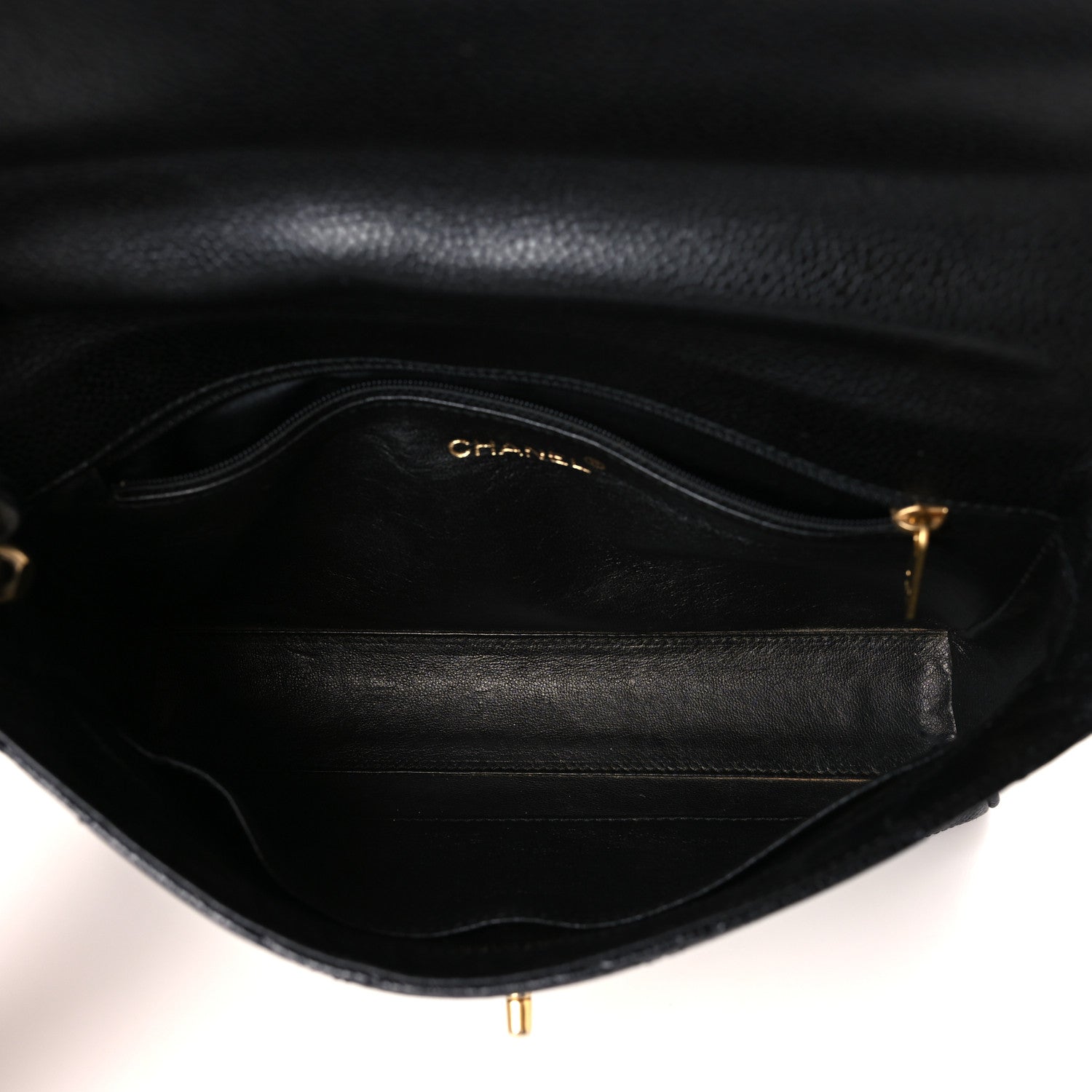 Chanel Caviar Quilted Shoulder Bag Black 5 of 9