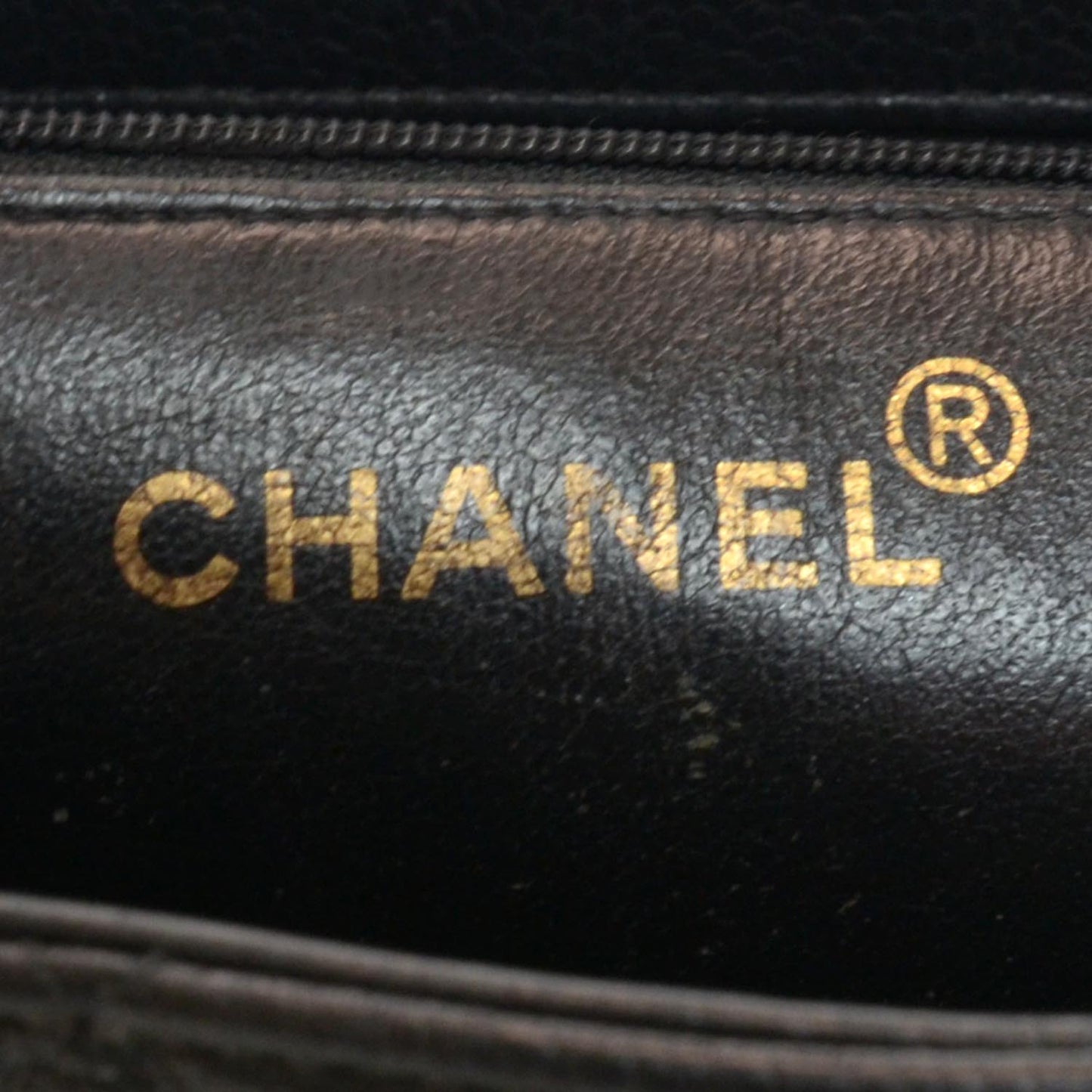 Caviar Medallion Tote Black