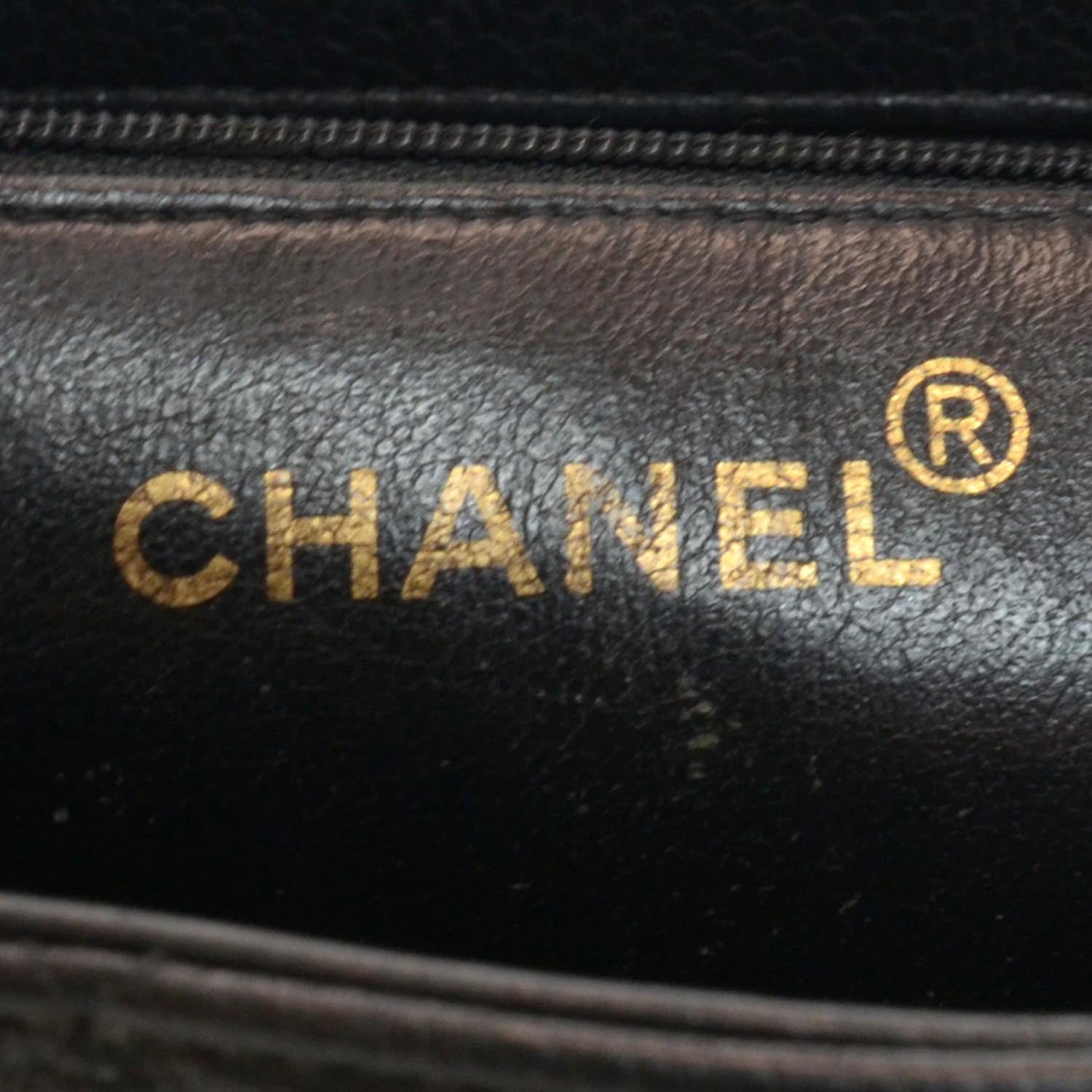 Chanel Caviar Medallion Tote Black 5 of 7