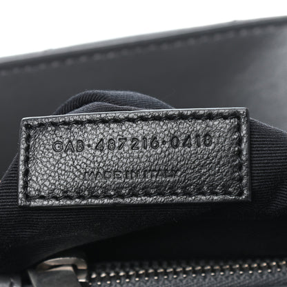 Saint Laurent Calfskin Y Quilted Monogram Medium Loulou Chain Satchel Asphalt 7 of 10